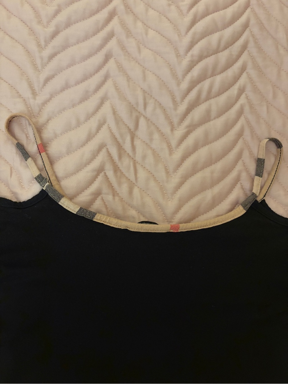 Burberry London Black Nova Long Sleeve Top Size S Made in Great Britain - Picture 7 of 11